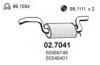 ALFA 60568748 End Silencer